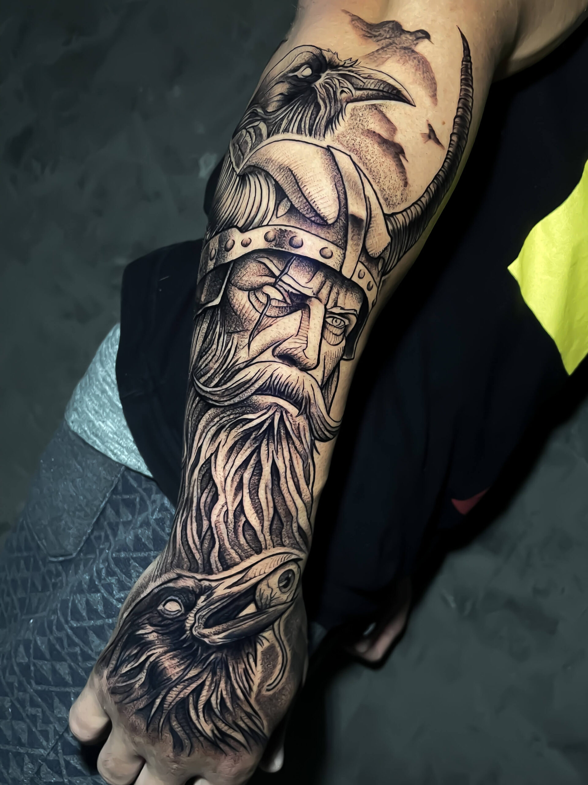 Thiago Tattoo on Instagram: Odin tattoo